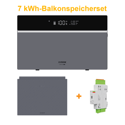 CONOW 4/7/9/12 kWh-Speicherset, All in One Energiespeichersystem, Dreiphasiges Smart-Meter kostenlos mitgeliefert, 4 MPPT,  IP65, 10 Jahre Garantie