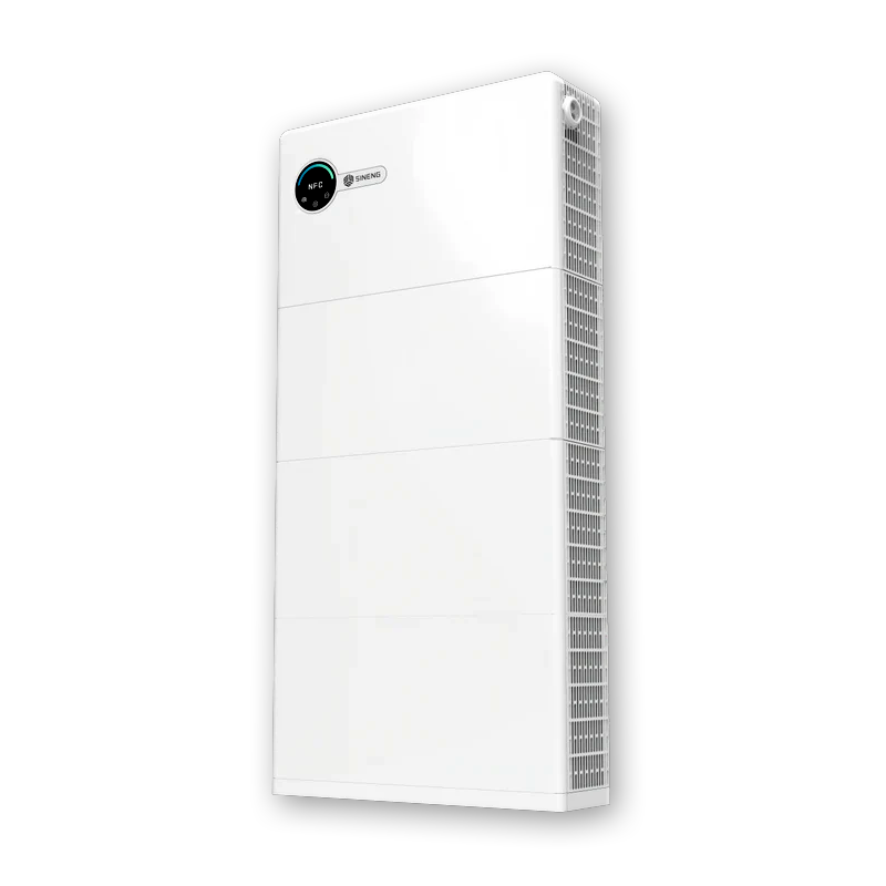 Sineng All in One 10kW, 6,4/12,8/19,2/25,7kWh SN10HTC+N*EM-6.4KWH-HA, 10kW Wechselrichter, Intelligentes integriertes Wohn-Energiespeichersystem, Kombination mit der 1-4 EM-6,4kWh-HA-Batterie, Kapazität 12,8kWh-25,7kWh.