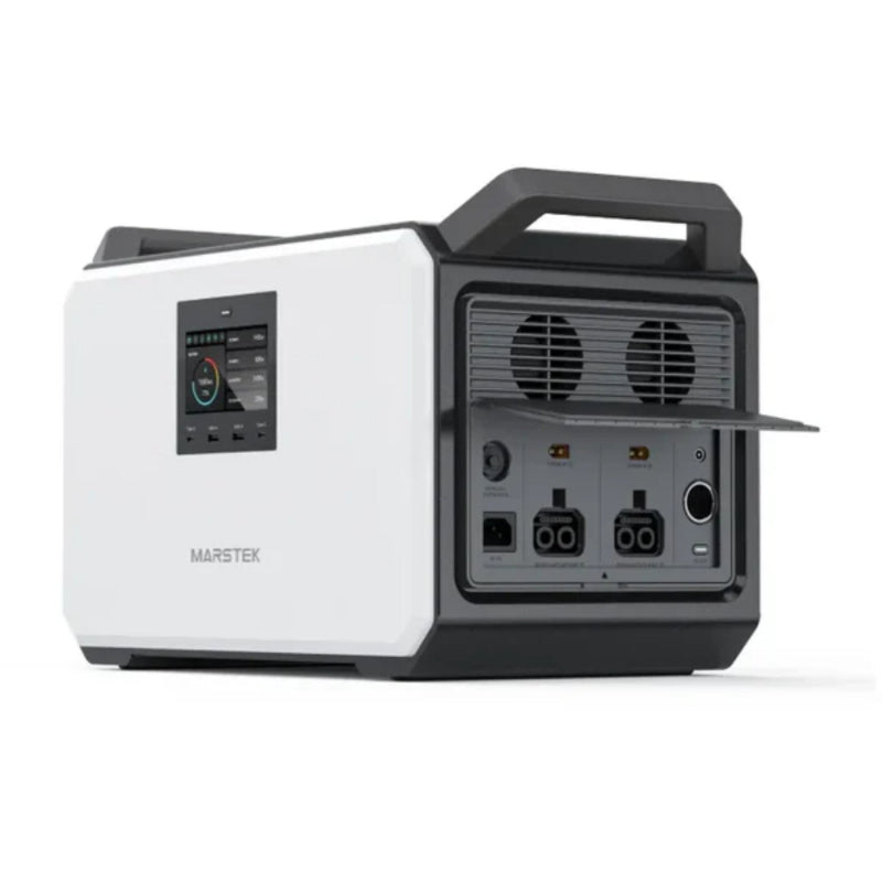 Marstek M2200, tragbare Powerstation 2240Wh, bis zu 6720 Wh erweiterbar, LiFePO4 Batterie für Camping, Outdoor, Notstrom, Profi, 10 Jahre Garantie