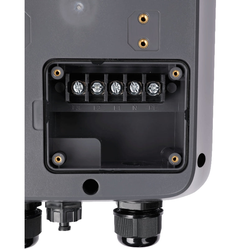 Sungrow AC011E-01, Wallbox/EV Charger 11kW, 3-phasig, mit dem vormontierten Ladekabel 7 m, mit OCCP, IP65, 5 Jahre Garantie, Weiß