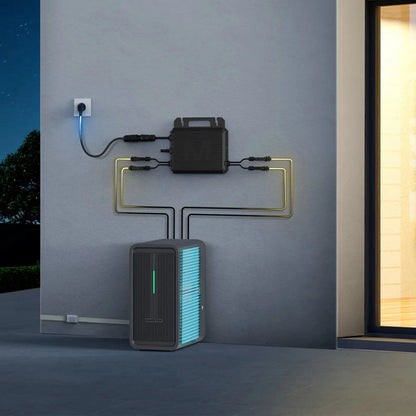 Marstek B2500-D, AC Gekoppeltes Energiespeichersystem 2,24 kWh, bis zu 8.96 kWh erweiterbar, Plug & Play, IP65, 10 Jahre Garantie