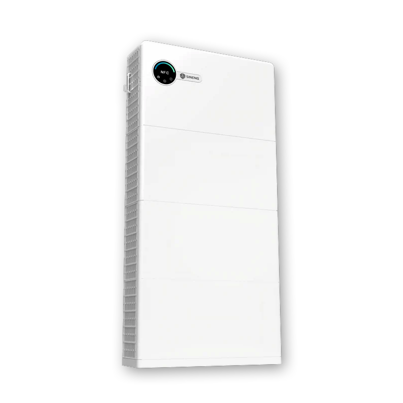 Sineng All in One 10kW, 6,4/12,8/19,2/25,7kWh SN10HTC+N*EM-6.4KWH-HA, 10kW Wechselrichter, Intelligentes integriertes Wohn-Energiespeichersystem, Kombination mit der 1-4 EM-6,4kWh-HA-Batterie, Kapazität 12,8kWh-25,7kWh.