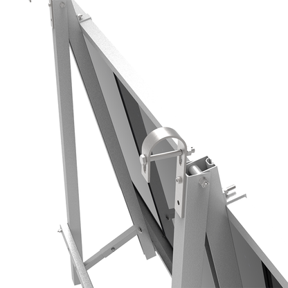 Hopergy M1B-W1150+G1-R60, Dreieckiger Balkon-Solarhalter, einfache DIY-Montage, 10~15° verstellbar, 5 Jahre Garantie