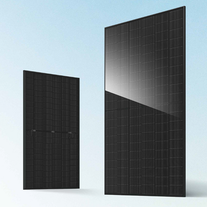 JA Solar 500W JAM60D41-500/LB, Solarmodule, N-Typ, Bifazial, Glas-Glas, Fullblack. 1953 x 1134 x 30 mm