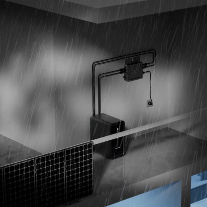 Marstek B2500-D, AC Gekoppeltes Energiespeichersystem 2,24 kWh, bis zu 8.96 kWh erweiterbar, Plug & Play, IP65, 10 Jahre Garantie