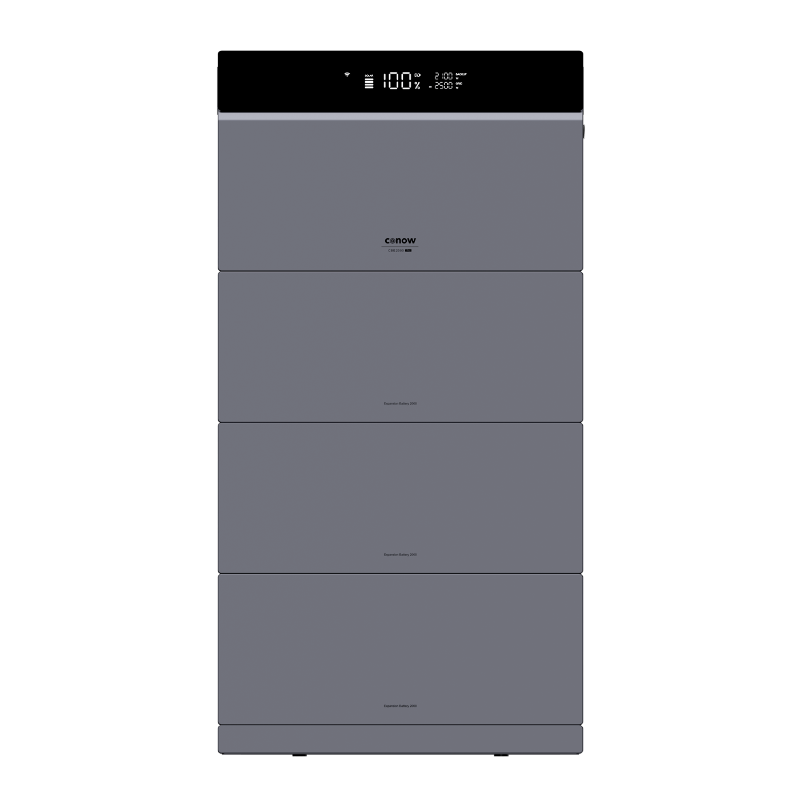 CONOW CBE2000 Pro, Tragbarer Akku, 2048Wh All in One Energiespeichersystem mit integriertem Mikrowechselrichter, 4 MPPT,  IP65, 10 Jahre Garantie
