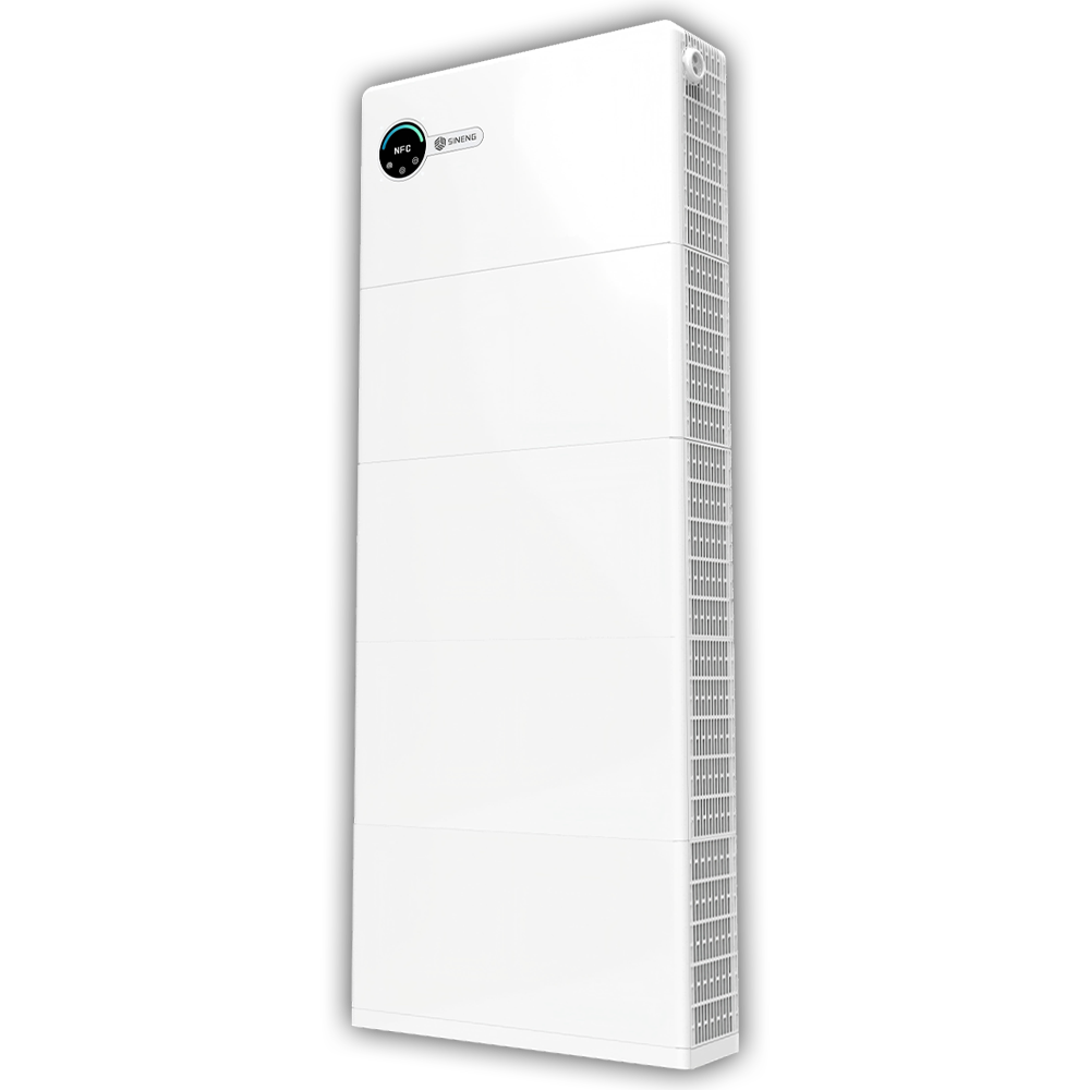 Sineng All in One 10kW, 6,4/12,8/19,2/25,7kWh SN10HTC+N*EM-6.4KWH-HA, 10kW Wechselrichter, Intelligentes integriertes Wohn-Energiespeichersystem, Kombination mit der 1-4 EM-6,4kWh-HA-Batterie, Kapazität 12,8kWh-25,7kWh.