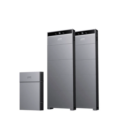 Anker SOLIX X1, Hybrides 3-Phasen-Energiespeichersystem Strommodul+Akkumodul 5 kWh - 30 kWh, 2 MPPT, IP66, 10 Jahre