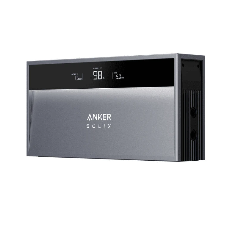 Anker SOLIX X1, Hybrides 3-Phasen-Energiespeichersystem Strommodul+Akkumodul 5 kWh - 30 kWh, 2 MPPT, IP66, 10 Jahre