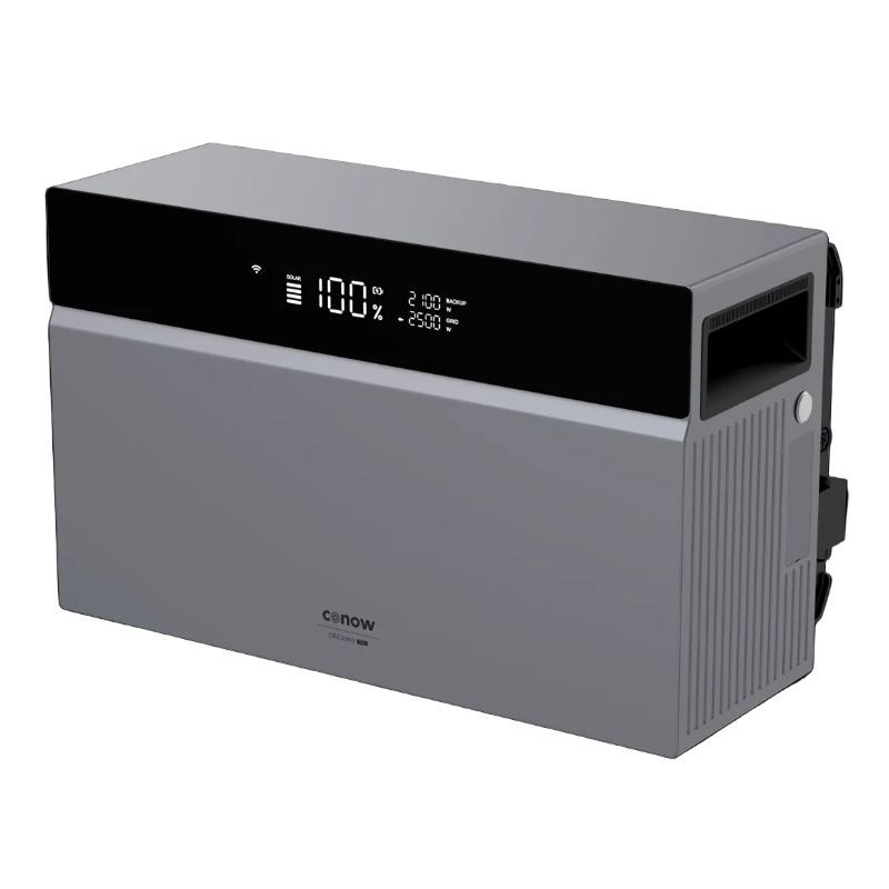 CONOW CBE2000 Pro, 2048Wh All in One Energiespeichersystem mit integriertem Mikrowechselrichter, 4 MPPT,  IP65, 10 Jahre Garantie