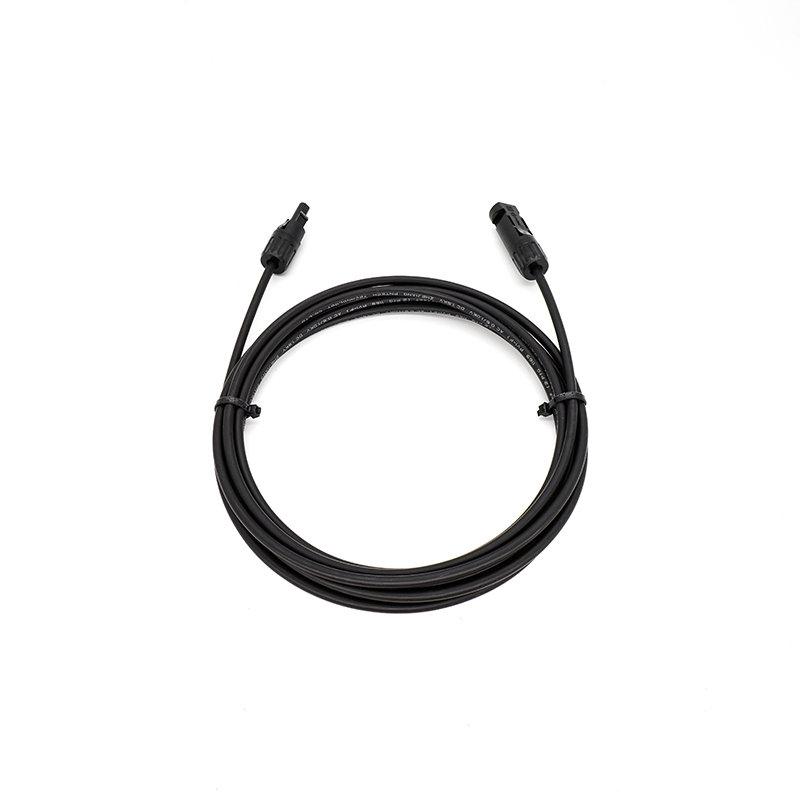 PNTech DCext-4mm²/6mm² 1/2/3/5/10/20 m, MC4 Verlängerungskabel, rote ＆ schwarze für Solar-PV-Anlagen