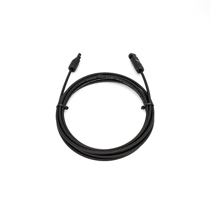 PNTech DCext-4mm²/6mm² 1/2/3/5/10/20 m, MC4 Verlängerungskabel, rote ＆ schwarze für Solar-PV-Anlagen