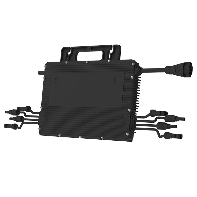 Hoymiles HMS-1600-4T Wechselrichter Balkonkraftwerk, 1,6 kW Mikro-Wechselrichter mit 4-in-1 Design und 1-Phase-Ausgang fr Balkon-Solaranlagen