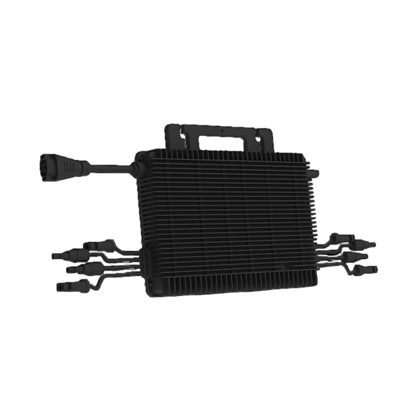 Hoymiles HMS-1800-4T, Mikrowechselrichter für Balkonkraftwerk 1800 W, mit 4-in-1 Design und 1-Phase-Ausgang