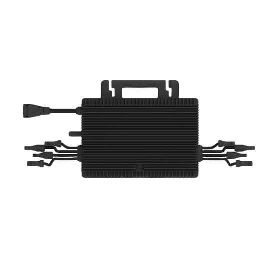 Hoymiles HMT-1800-4T, Mikrowechselrichter für Balkonkraftwerk 1800 W, mit 4-in-1 Design und 3-Phase-Ausgang