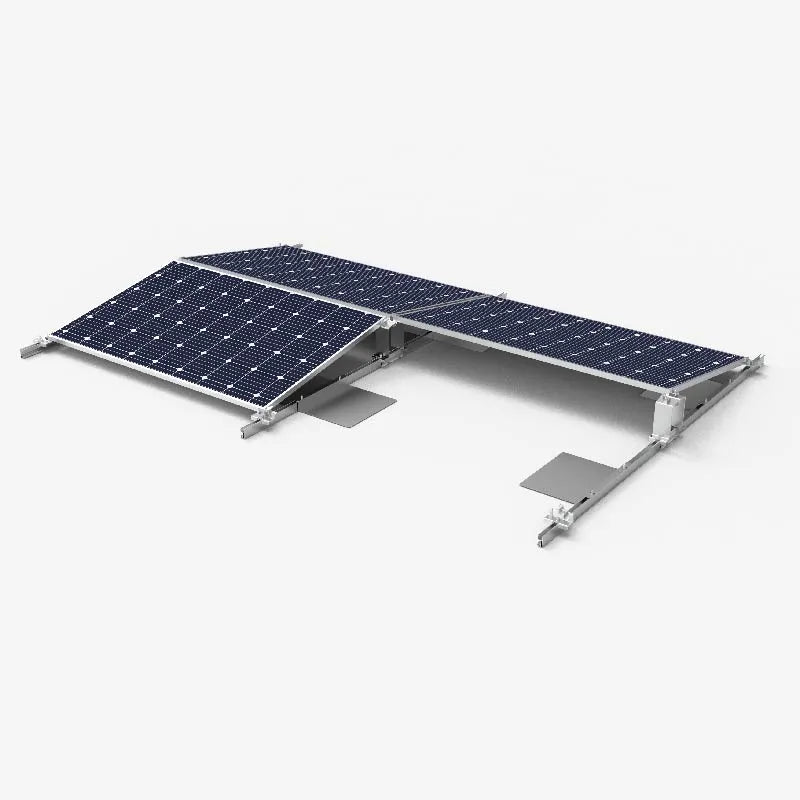 Hopergy HP2307149-V4 Flachdachhalterung für Ost- und West-Ausrichtung