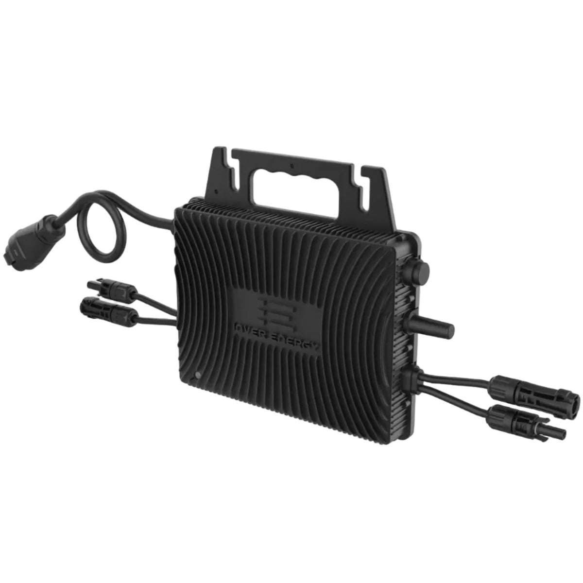 INVER IS-080S 800W Mikrowechselrichter mit IP67, WLAN, 2 MPPTs, für Solarenergie, 12 Jahre Garantie, auf dem Produktfoto.