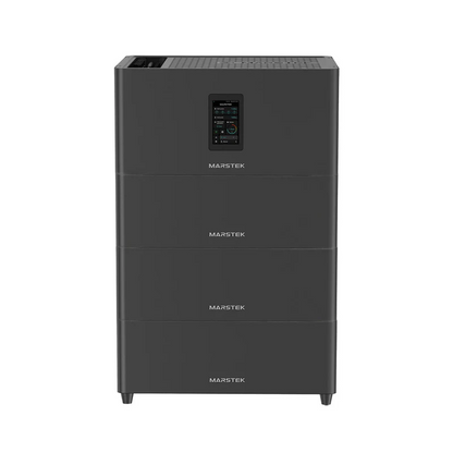 Marstek Jupiter C+, 2,56kWh, bis zu 10,24kWh, 2400W Ultraschneller, 4 MPPT, All-in-One Batteriespeicher für Balkon