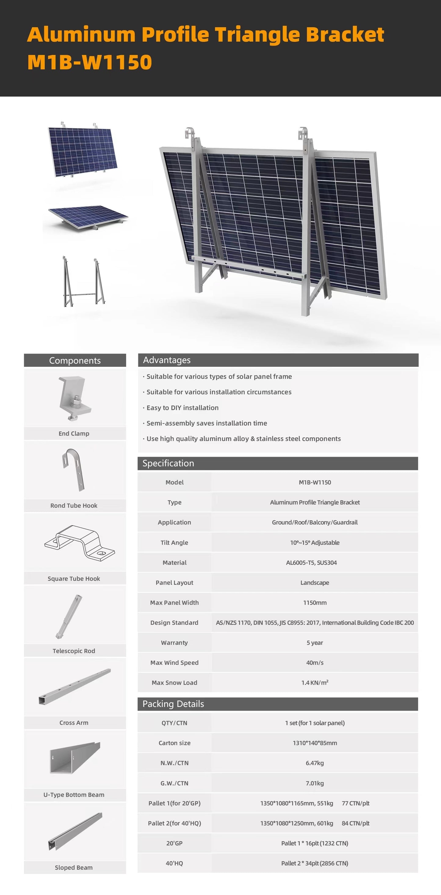 Balkonkraftwerk 800W, Growatt Mikrowechselrichter NEO 800M-X, 2 x Glas-Glas Solarmodule, mit Batteriespeicher