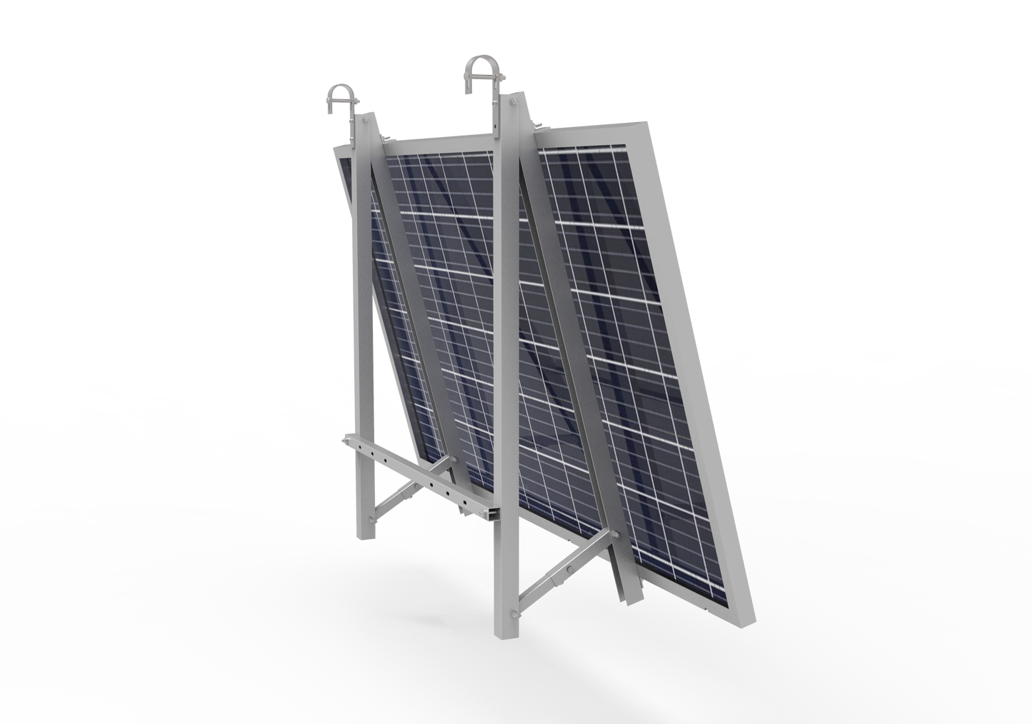 Balkonkraftwerk 800W, Growatt Mikrowechselrichter NEO 800M-X, 2 x Glas-Glas Solarmodule, mit Batteriespeicher