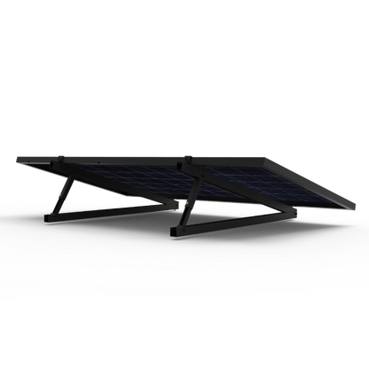 Hopergy M1D-W1200, Aluminium-Profil-Dreieckshalter, Winkelverstellbarer Dreieckshalter für Flachdächer, 18~30° verstellbar