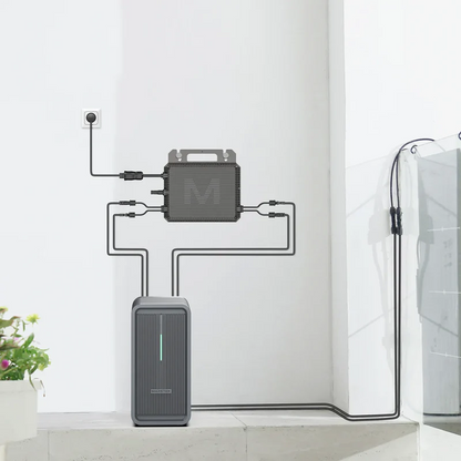 Marstek Saturn M2-800, Mikrowechselrichter 800W für Balkonkraftwerk, Plug & Play, 2 MPPT, IP67, 10 Jahre Garantie