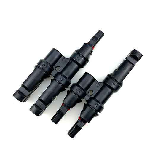 PNtech PV004-T2 MC4-kompatibler T-Typ 2-zu-1 DC-Steckverbinder