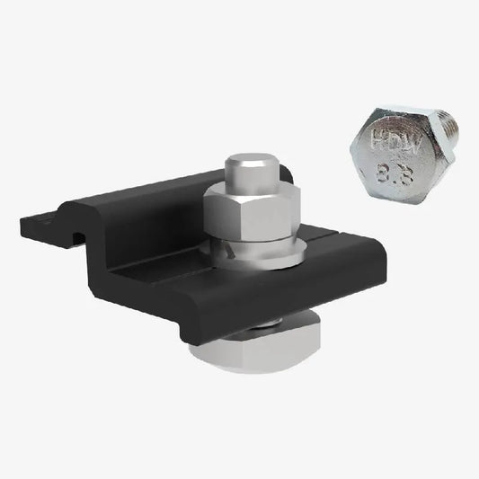 Hopergy RC-SSC-CBT-1 Klemme für RA-SSC-Schienen Schwarz (passend zu DS-200M10A1-S05)