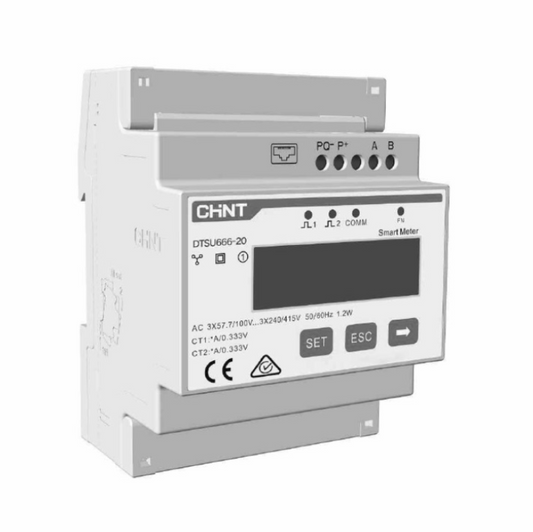 Sungrow DTSU666-20, Smart Meter, 333mA für AC-EV-Ladegerät, 3 Phase
