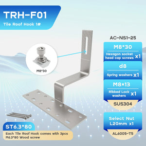 Hopergy TRH-F01 Dachziegelhaken