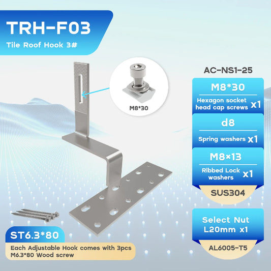 Hopergy TRH-F03 Dachziegelhaken