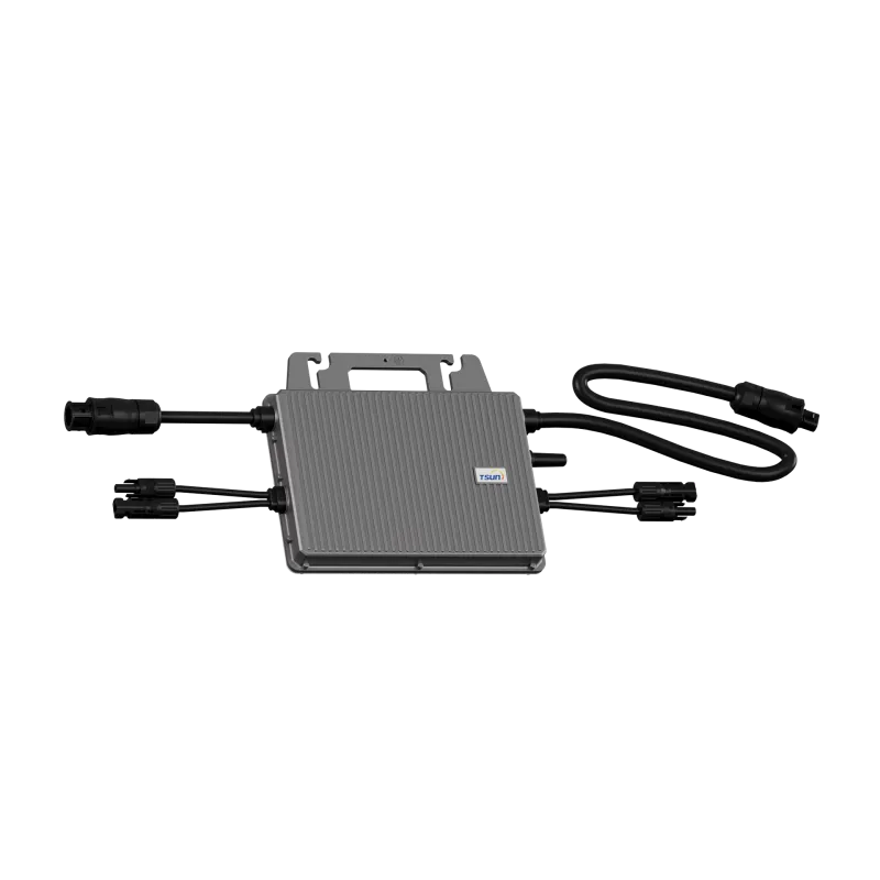 TSUN Mikro-Wechselrichter TSOL-MS800-Balcony TSUNESS Mikro-Wechselrichter, Ausgang 800 W fr 2 Module, mit 2 m AC-Kabel, mit WLAN
