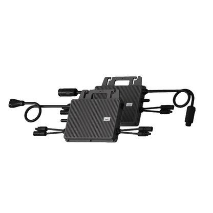 TSUNESS TSOL-MS800-Balcony, Mikro-Wechselrichter 800 W, GEN3 Serie 2-in-1 (Balkon), Ausgang 800 W für 2 Module, mit 5 m AC-Kabel, mit WLAN