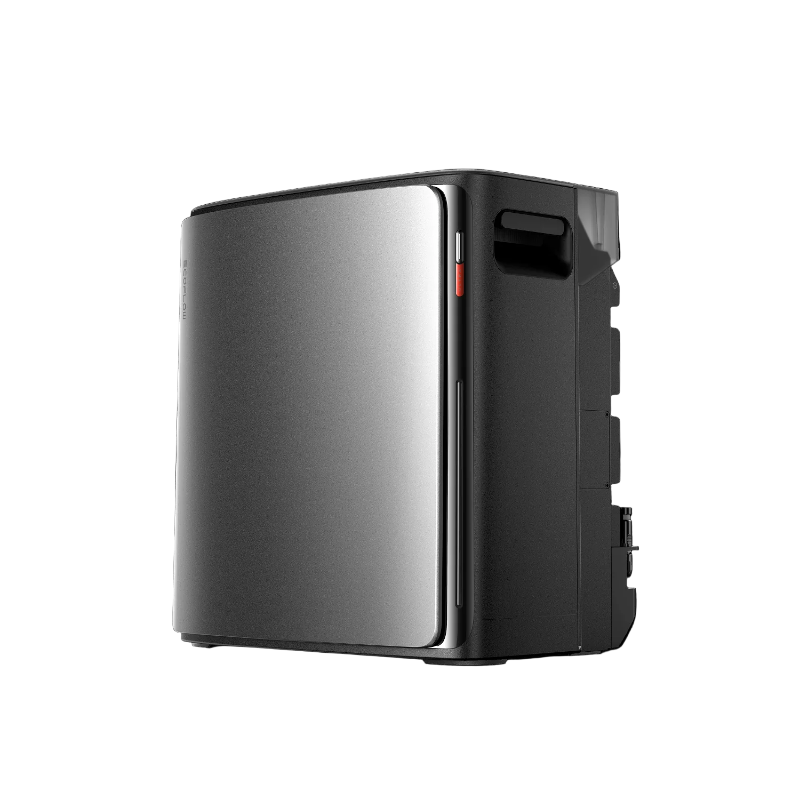 EcoFlow Stream Ultra X, Balkonkraftwerk mit Speicher 3,84 kWh, mit 4 MPPT, PV Eingangsleistung 2000 W,  IP65