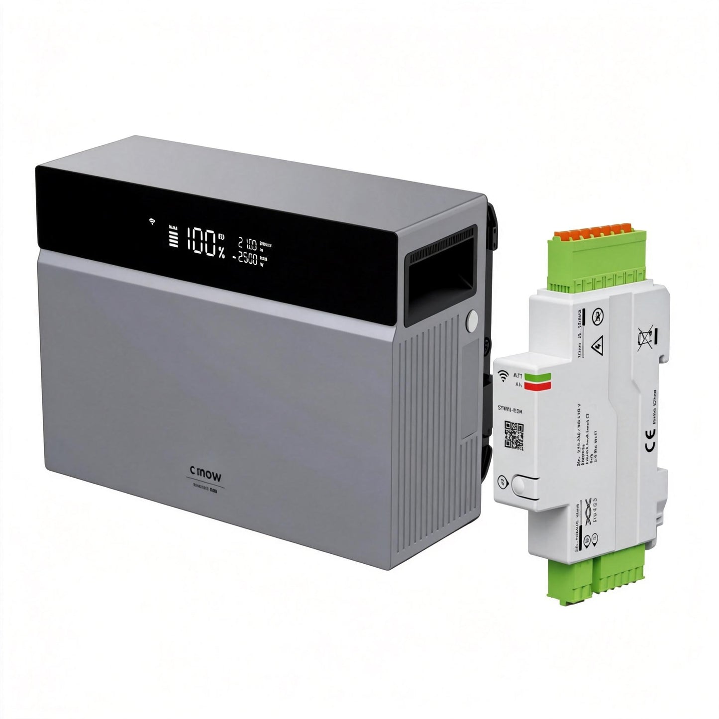 CONOW CBE2000 Pro, Tragbarer Akku, 2048Wh All in One Energiespeichersystem mit integriertem Mikrowechselrichter, 4 MPPT,  IP65, 10 Jahre Garantie