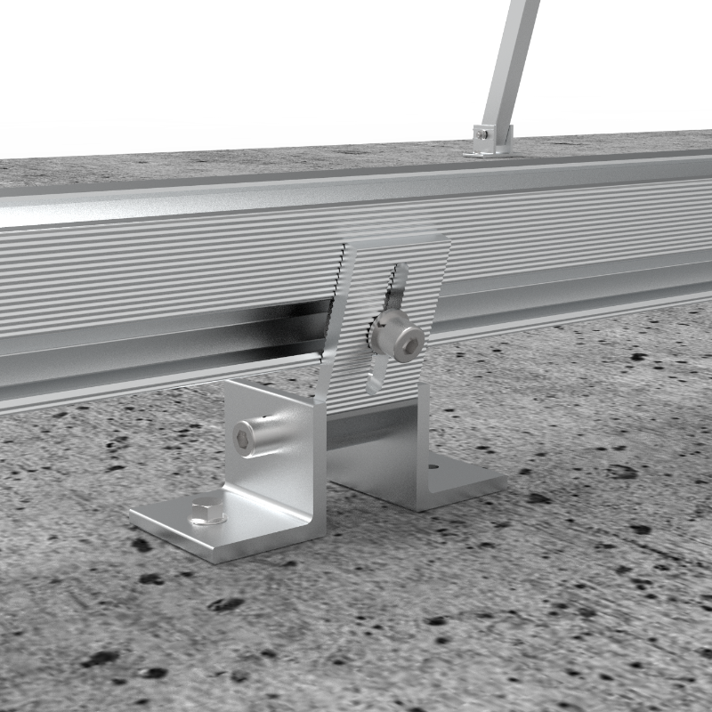 Hopergy M1C-H360 15~30° einstellbar Dachhalterung Verstellbare Beinhalterung für Flachdächer