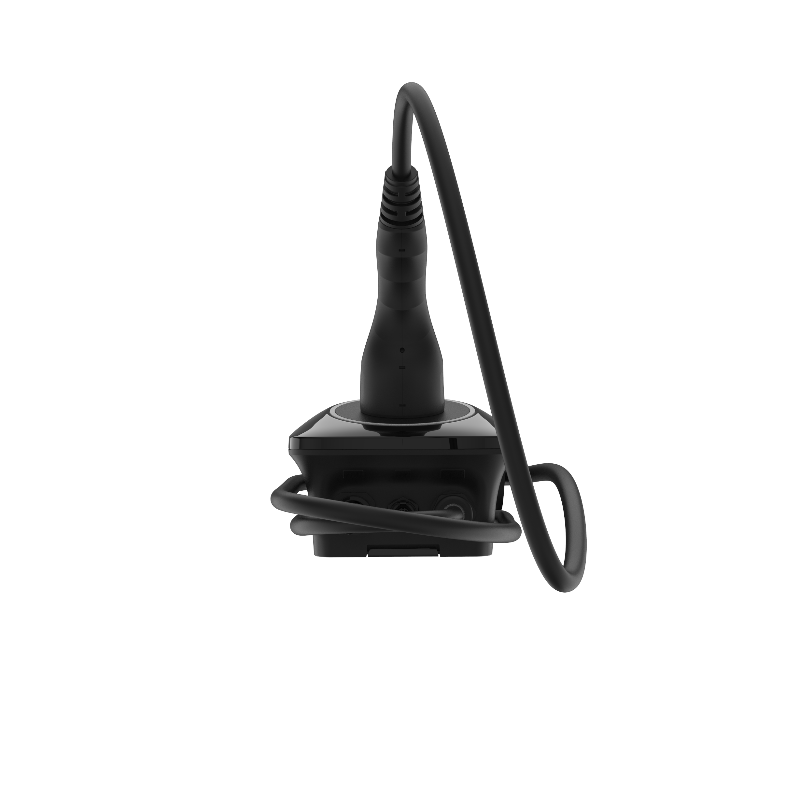 FoxEss A011KP1-E-2-WO-B(Plug-Version/Stecker-Version), 11 kW, 3-phasig, mit WLAN & OCCP, mit 6-Meter-Kabel, IP55, 3 Jahre Garantie, Schwarz