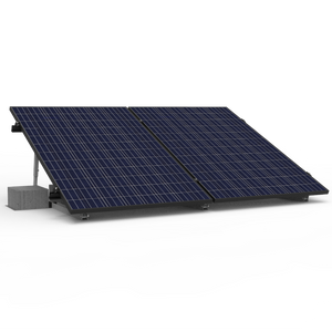 Hopergy M2B-L1350, Verstellbare Dreieckshalterung für RA-SSC Aluminiumschienen, Flachdachhalterung, Bodenhalterung, Neigungswinkel: 15~30°