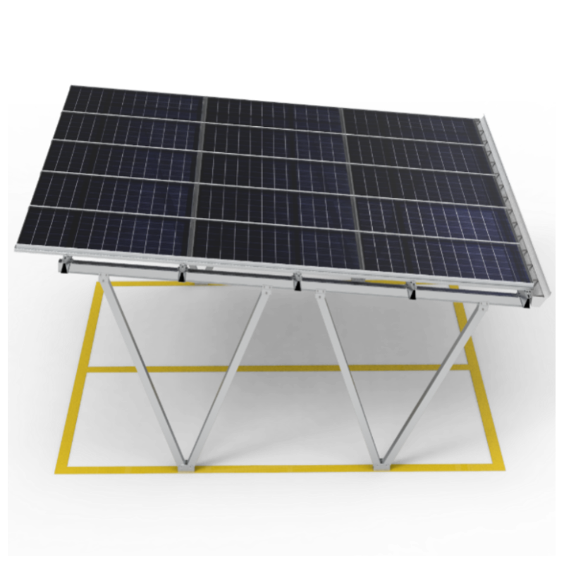 KING FEELS TY-CP-02, Solar-Carport-Montagesystem ,10 Jahre Garantie, 5°–15° Winkelverstellung