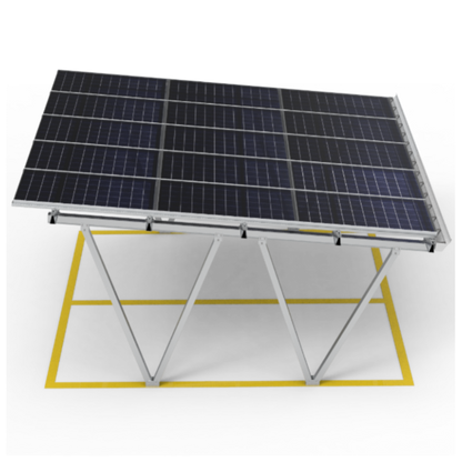 KING FEELS TY-CP-02, Solar-Carport-Montagesystem ,10 Jahre Garantie, 5°–15° Winkelverstellung